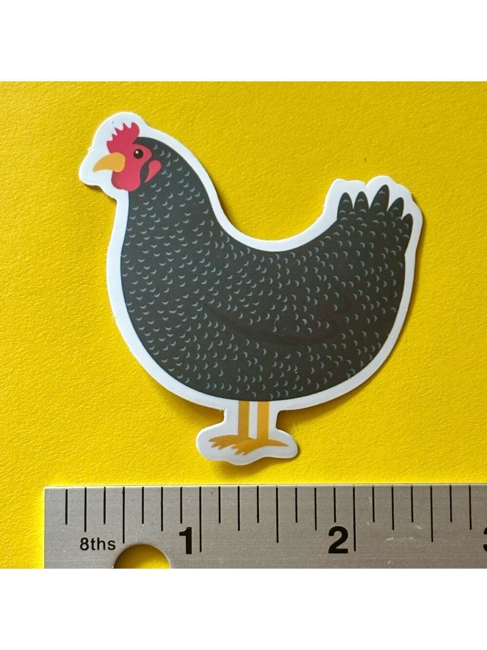 10/$10 Chicken Hen Aesthetic Sticker Waterproof Vinyl Water Bottle Laptop Crafts